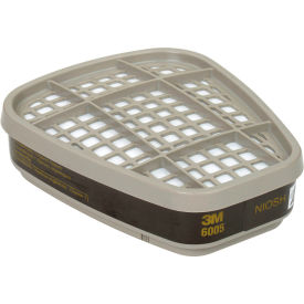 6005 Formaldehyde/Organic Vapor Cartridge, 2/Bag