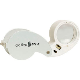 Active Eye Lighted Loupe Magnifier, 30x