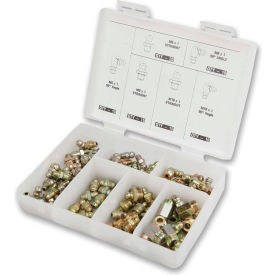 Grease Fitting Set, Metric, 80-piece