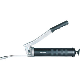 Lever Grease Gun, with steel extension/coupler, 14 oz. Cap., 10,000 PSI, H.D. 1/8" NPT
