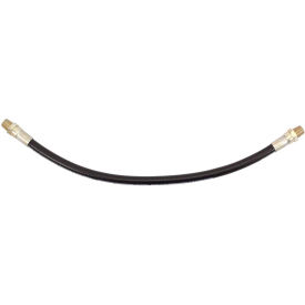 Flexible Grease Gun Hose, 3500 PSI, 18-inch, 1/8" NPT