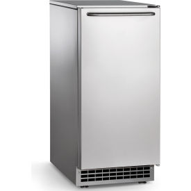 Air Cooled Undercounter Full Cube Ice Machine with Built-In Pump, 65 lb.