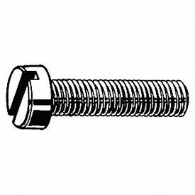 M3 x 0.5 x 45mm Cheese Head Machine Screw - Steel - Zinc - Pkg of 100