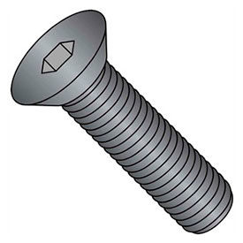 M5 x 0.8 x 35mm Flat Socket Cap Screw - Steel - Black Oxide - DIN 125B - Class 10.9 - Pkg of 100