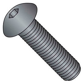 M8 x 1.25 x 25mm Button Socket Cap Screw - Steel - Black Oxide - Class 10.9 - Pkg of 50