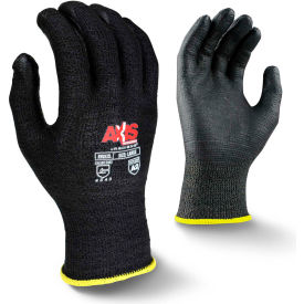 Cut Resistant Nitrile Gloves, Touchscreen Finger, Black, XL, 1 Pair