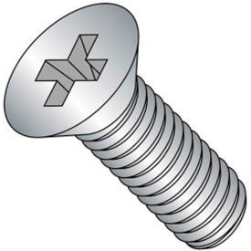 M6 x 1.0 x 30mm - Machine Screw - Phillips Flat Head - 304 Stainless Steel - Pkg of 100