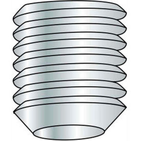 M8 x 1.25 x 20mm - Cup Point Socket Set Screw - 304 Stainless Steel - Pkg of 100