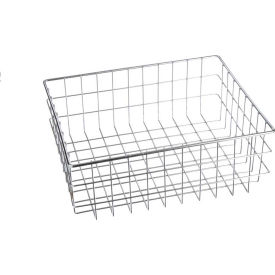 Chrome Plates Basket 16"L x 13"W x 6"H - Stainless Steel - Price Each for Qty 5+