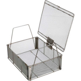 Small Parts Wire Basket 10 Openings / Inch 9x7x3 Stainless Steel Price Each for Qty 5+