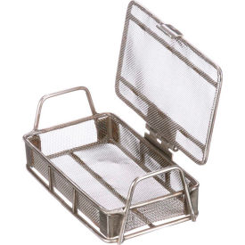 Small Parts Wire Basket Lid 24 Openings / Liner Inch 5x3x1 Steel Price Each for Qty 5+