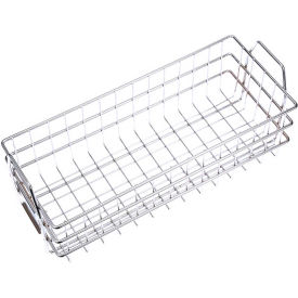 Chrome Plated Basket 18-1/2"L x 7-1/2"W x 5-1/2"H Plain Steel - Price Each for Qty 1-4