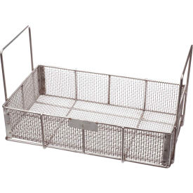 Wire Basket 19"L x 11"W x 4-1/2"H 0.25" Wire - Stainless Steel - Price Each for Qty 1-4