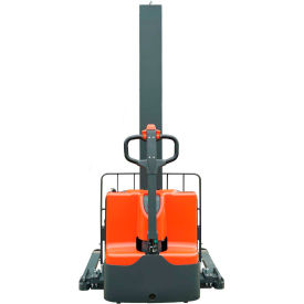Fully Powered Straddle Stacker Lift Truck - 2200 Lb. Capacity - 63" Lift