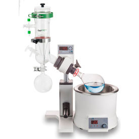 Rotary Evaporator, Vertical Dry-Ice Condenser, Manual Lift