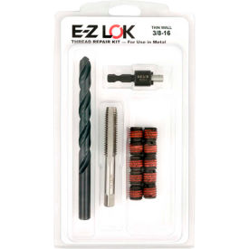 Thread Repair Kit for Metal - Thin Wall - 3/8-16 x 1/2-13