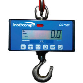 CS750 NTEP Medium-Duty Hanging Scale, 500 lb x .2 lb