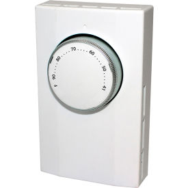 Line Voltage Mechanical Thermostat K101 Single-Pole Heat Only 120/208/240/277V 18/22A