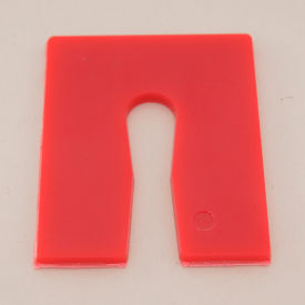 1/8" X 3" X 3-1/2" Plastic Key Horseshoe Shim #98 504PC