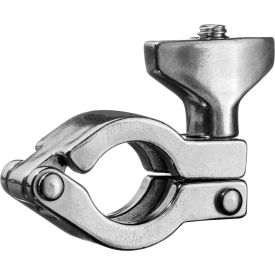 304 Stainless Steel Clamp with Wing Nut for Quick Clamp Fittings - for 3" Tube