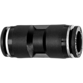 Push to Connect Tube Fitting - Nylon Plastic - Straight Connector - 3/8" Tube OD