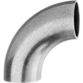 304 Stainless Steel Unpolished Short 90 Degree Elbow for 3" Tube OD