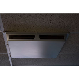 Commercial 4-Way Magnetic Diffuser Cover 24" x 24", Fits 1" Drop Ceiling Grid Systems