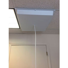 Commercial Ceiling Tile Leak Diversion Cover 24" x 24" For 1" Drop Ceiling Grid Systems