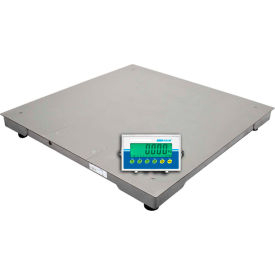 PT Series Stainless Steel Platform Scale, 4'x4', 5,000lb x 1lb