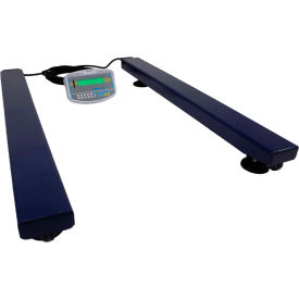 AELP Series Pallet Beam Scale With LCD Indicator, 52-7/16"L, 4,400 lb x 1 lb