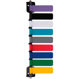 Room ID System, 4"L Aluminum Flags, 1/PK
