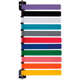 291821 11-Flag Room ID System, 8"L Aluminum Flags