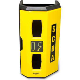High-Viz Heavy Duty Single SCBA Wall Case, Yellow