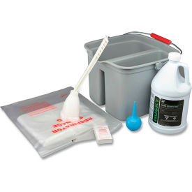 Respirator Cleaning Kit, With Liquid Cleaner, 1 Gallon