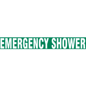 Floor Stripe - Emergency Shower - 3" x 12"
