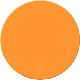 Tough-Mark Heavy-Duty Floor Marking Shape, 3-1/2" Circle, Orange