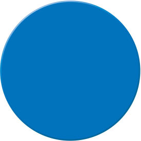 Heavy-Duty Floor Marking Shape, 3-1/2" Circle, Blue