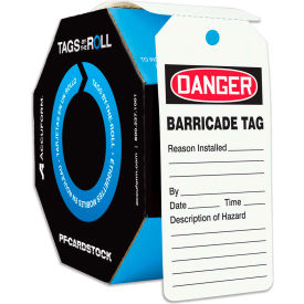 Danger Barricade, PF-Cardstock, 250/Roll