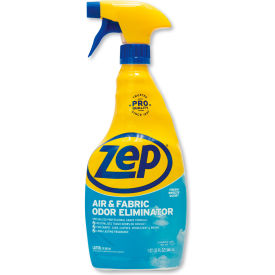 Air and Fabric Odor Eliminator, Fresh, 32 oz Spray Bottle, 12/Carton - ZUAIR32