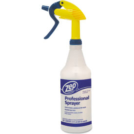 Professional Spray Bottle with Trigger Sprayer, 32 oz, Clear Plastic - HDPRO36EA