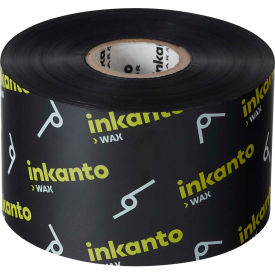 AWR 8 Premium Wax Ribbons, 83mm W x 450m L, Black, 12 Rolls/Case