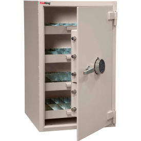 Pharmacy Safe 21-3/4"W x 22"D x 35"H Electronic Lock 7.29 Cu. Ft. White