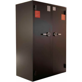 Retail Inventory Control Safe 48 x 27 x 72 Electronic Lock 38.67 Cu. Ft. Black