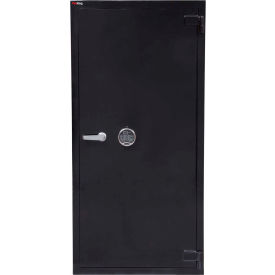 Burglar Safe Electronic Lock 21.41 Cu. Ft. Black