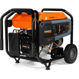 Portable Generator W/ Electric/Recoil Start, Gasoline, 8000 Rated Watts