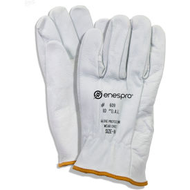 ArcGuard 10" Leather Glove Protectors, Size 8