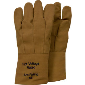 14"L Nomex/Kevlar Gloves, 65 cal, Caramel, G51KDQT14