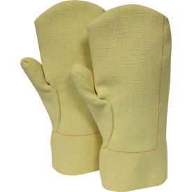 Thermobest Mitten, Extra Palm Insulation, 13"L, Yellow, Regular