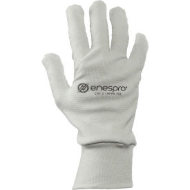 Fire Resistant Knit Glove, Gray, Large