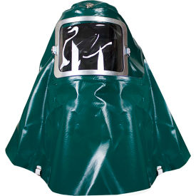 Deluxe PVC Chemical Splash Protection Hood